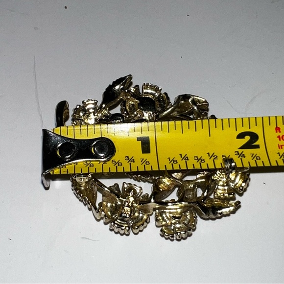 Vintage LISTER Gold & Pearl Brooch - Picture 7 of 9